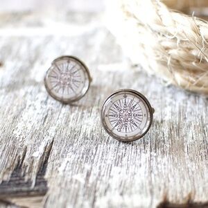 Compass Rose Vintage Cufflinks